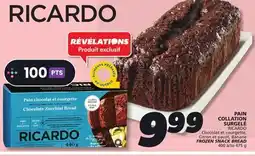 IGA RICARDO FROZEN SNACK BREAD offer