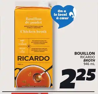 IGA RICARDO BROTH offer