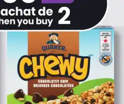 IGA QUAKER CHEWY, DIPPS BARS offer