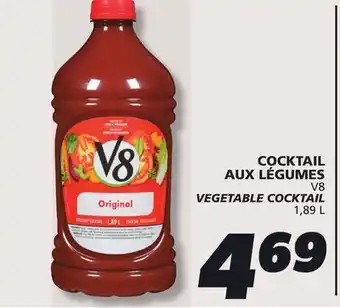 IGA V8 VEGETABLE COCKTAIL offer