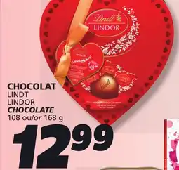 IGA LINDT LINDOR CHOCOLATE offer