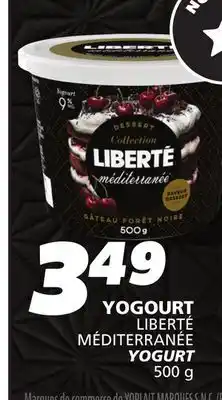 IGA LIBERTÉ YOGURT offer