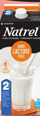 IGA NATREL LACTOSE-FREE BEVERAGE offer