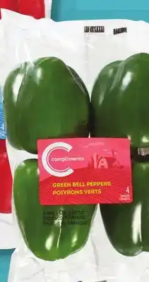 IGA GREEN PEPPERS offer