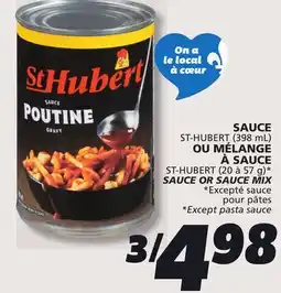 IGA ST-HUBERT SAUCE MIX offer