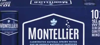 IGA MONTELLIER CARBONATED NATURAL SPRING WATER offer