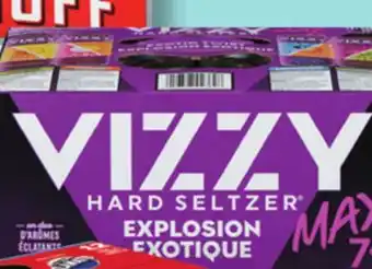 IGA VIZZY HARD SELTZER ALCOHOLIC MALT BEVERAGE offer