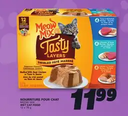 IGA MEOW MIX WET CAT FOOD offer