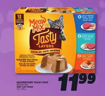 IGA MEOW MIX WET CAT FOOD offer