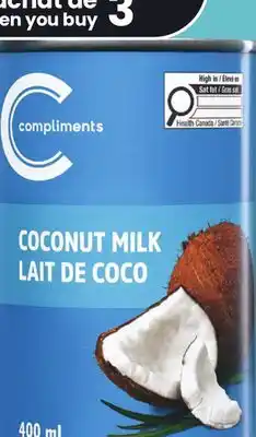 IGA COMPLIMENTS COCONUT MILK offer