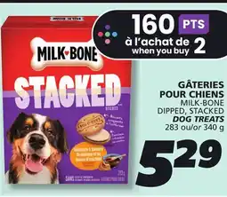 IGA MILK-BONE DOG TREATS offer