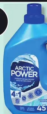 IGA ARCTIC POWER LIQUID LAUNDRY DETERGENT offer