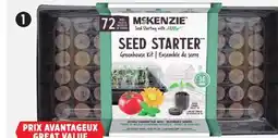 Canadian Tire McKenzie 72-Cell Peat Pellet Windowsill Greenhouse offer