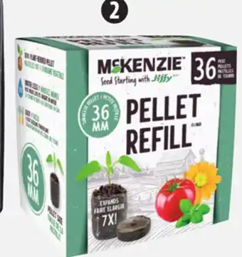 Canadian Tire Jiffy McKenzie 36-Cell Peat Pellet Refill Kit offer