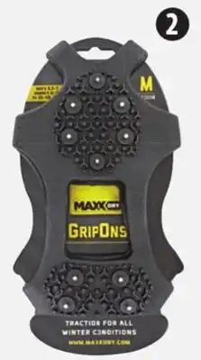 Canadian Tire MaxxDry GripOns Traction Spikes offer