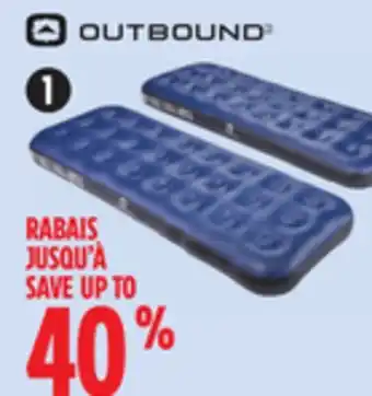 Canadian Tire Outbound Twin 2-Pc Single-High Air Bed offer