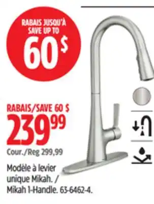 Canadian Tire Moen Mikah 1-Handle offer