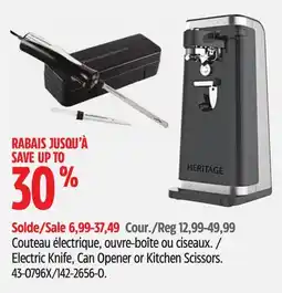 Canadian Tire Hamilton Beach Electric Knife, Can Opener or Kitchen Scissors offer