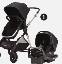 Canadian Tire Evenflo Pivot Xpand Modular Single-to-Double Travel System offer