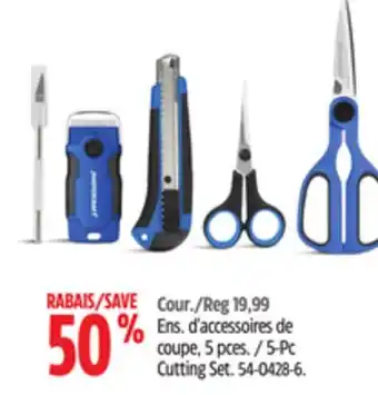 Canadian Tire Mastercraft 5-Pc Cutting Set offer