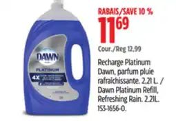 Canadian Tire Dawn Platinum Refill, Refreshing Rain offer