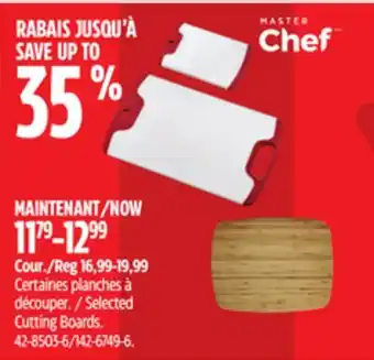 Canadian Tire Selected Cutting Boards offer