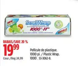 Canadian Tire SealWrap Plastic Wrap 1000´ offer