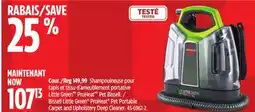 Canadian Tire Bissell Little Green ProHeat Pet Portable Carpet and Upholstery Deep Cleaner offer