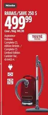 Canadian Tire Miele Complete C3 Limited Edition Canister Vac offer