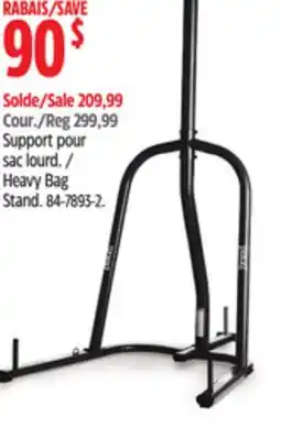 Canadian Tire Everlast Heavy Bag Stand offer