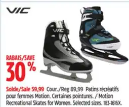 Canadian Tire VIC Motion Recreational Skates for Women offer