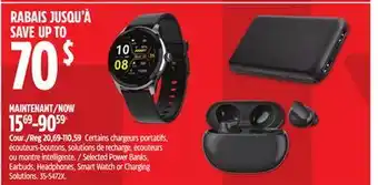 Canadian Tire BLUEHIVE Selected Power Banks, Earbuds, Headphones, Smart Watch or Charging Solutions offer