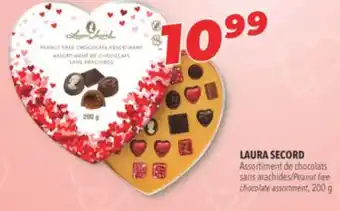 Familiprix LAURA SECORD Peanut free chocolate assortment, 200 g offer