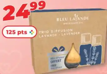 Familiprix BLUE LAVANDE Trio diffusion, Lavender offer