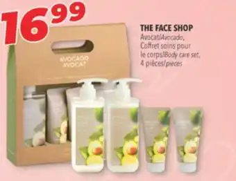 Familiprix THE FACE SHOP, Avocat/Avocado, s Body care set, 4 /pieces offer