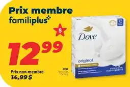 Familiprix DOVE Soap offer