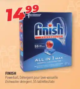 Familiprix FINISH Dishwasher detergent, 55 tabs offer