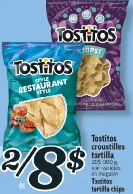 Marché Richelieu TOSTITOS CROUSTILLES TORTILLA | TOSTITOS TORTILLA CHIPS offer