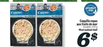 Marché Richelieu COQUILLE-REPAS AUX FRUITS DE MER | MEAL SEAFOOD SHELL offer