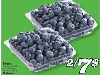 Marché Richelieu BLEUETS | BLUEBERRIES offer