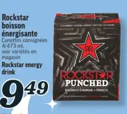 Marché Richelieu ROCKSTAR BOISSON ÉNERGISANTE | ROCKSTAR ENERGY DRINK offer