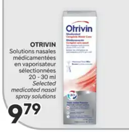 Brunet OTRIVIN Solutions nasales médicamentées en vaporisateur sélectionnées offer