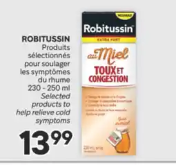 Brunet ROBITUSSIN Produits sélectionnés pour soulager les symptômes du rhume offer