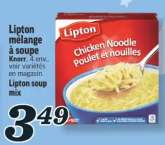 Marché Richelieu LIPTON MÉLANGE À SOUPE | LIPTON SOUP MIX offer