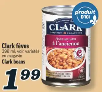 Marché Richelieu CLARK FÈVES | CLARK BEANS offer