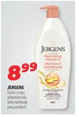 Familiprix POUR SANTE JERGENS, Selected body care products offer