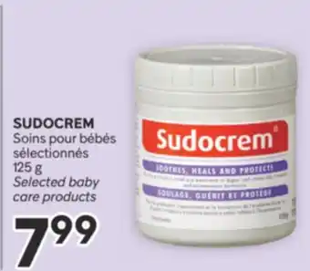 Brunet SUDOCREM sélectionnés offer