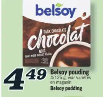 Marché Richelieu BELSOY POUDING | BELSOY PUDDING offer