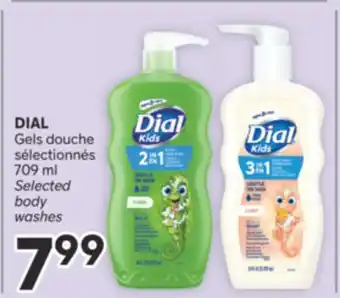 Brunet DIAL Gels douche sélectionnés offer