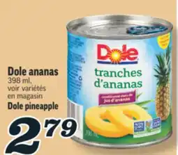 Marché Richelieu DOLE ANANAS | DOLE PINEAPPLE offer